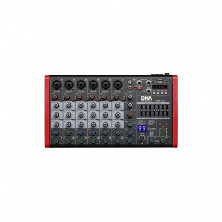Audio Mixer DNA CM8-DSP 8-Channel with MP3 Player and Bluetooth