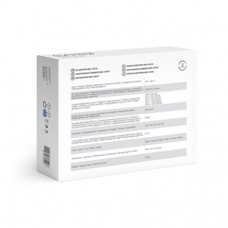 Laptop Charger - Savio ZA-01 65W AC Indoor 5V-20V Black