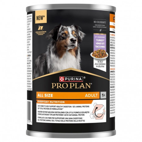 Dog Food - PURINA Pro Plan Everyday Nutrition Turkey in Jelly 400g Grain-Free