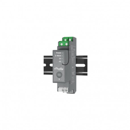 Electrical Relay - Shelly Qubino Wave Pro 2 AC 110-240V 25A Grey