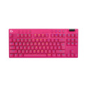 Gaming Keyboard - Logitech G PRO X TKL Wireless Mechanical RGB Pink