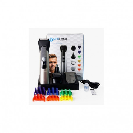 Trimmer - Oromed ORO-TRIMMER Multifunctional 120min Runtime Waterproof Black Silver
