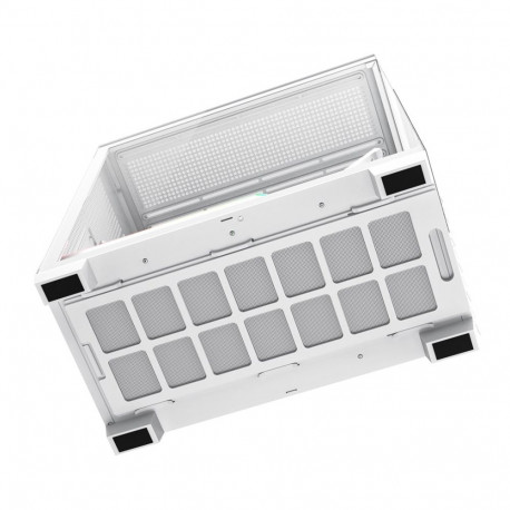 Computer Case MODECOM VOLCANO STELLAR PLUS ATX Midi Tower Tempered Glass White