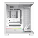 Computer Case MODECOM VOLCANO STELLAR PLUS ATX Midi Tower Tempered Glass White