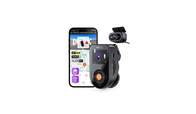 Dash Cam Vantrue S1PRO MAX 4K 155° Dual-Channel GPS Parking Mode