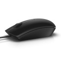 Computer Mouse - Dell MS116 Optical 1000 DPI USB Type-A Wired Black