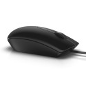 Computer Mouse - Dell MS116 Optical 1000 DPI USB Type-A Wired Black