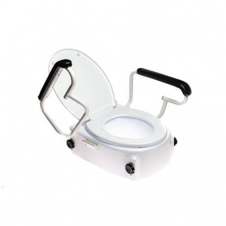 Toilet Seat Riser - ANTAR AT51204 Adjustable 6-14 cm, 150 kg, with Armrests