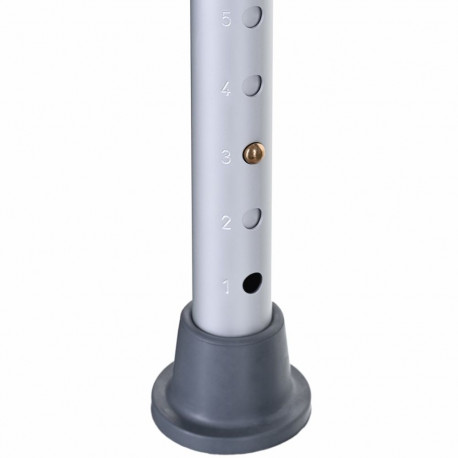 Health & Personal Care ActionMed Rotating Shower Stool Adjustable Height Non-Slip Feet Blue