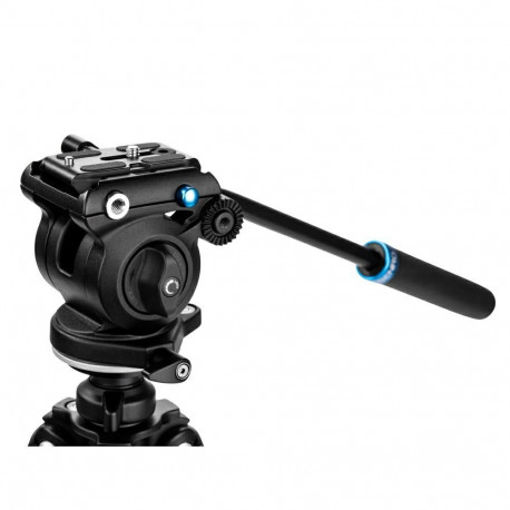 Tripod Head Benro S2PRO Fluid Head 4kg Load Capacity 360° Pan +90/-70° Tilt