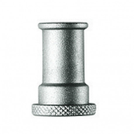 Adapter - Manfrotto 9.5mm 1/4" Thread 5/8" Shank Aluminum Adapter