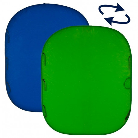 Chromakey Backdrop - Lastolite 1.5x1.8m Blue/Green