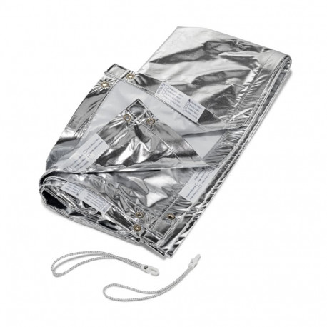 Home Textile - Avenger Tkanina Butterfly 240x240 cm Silver/White