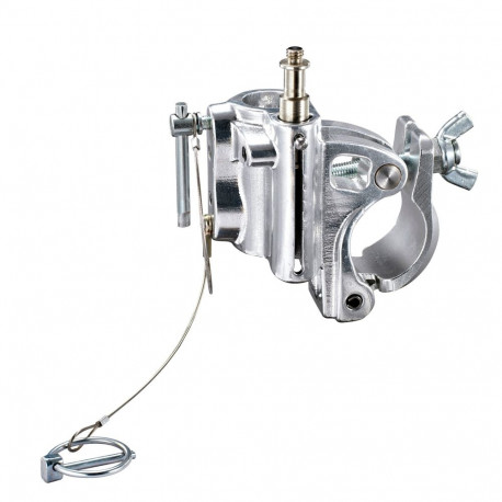 Lighting Clamp Accessory - Avenger Barrel Clamp Wingnut Silver