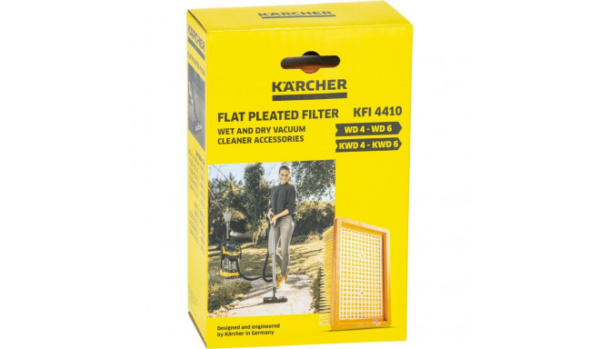 Kärcher lamedapleegliline filter WD 4-6 jaoks