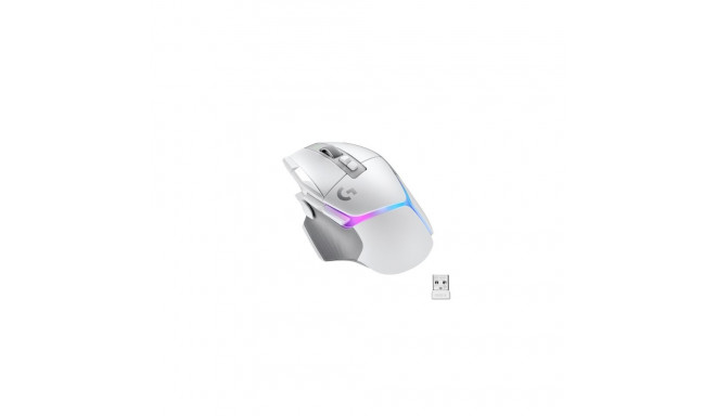 Logitech G502 X Plus LIGHTSPEED Wireless Gaming Mouse, RF Wireless, 25600 DPI, White