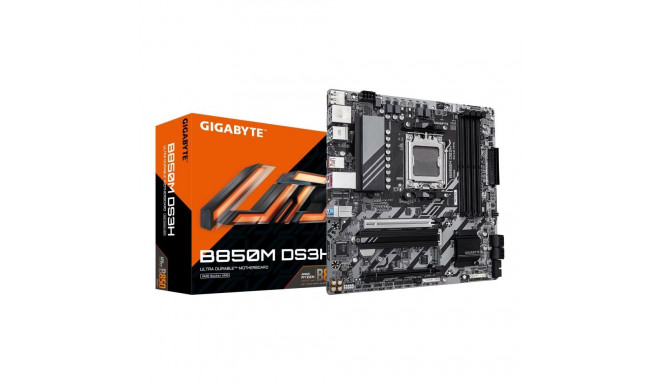 Gigabyte Mainboard||AMD B850|Socket AM5|micro ATX|RAM DDR5-SDRAM|4xSlots|2xNumber of M.2 (M) slots|B