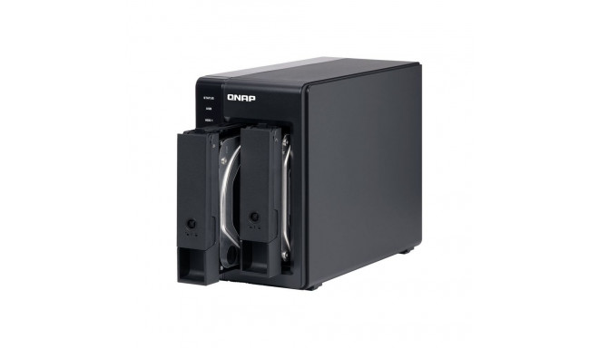 QNAP TR-002 2 Bay USB Type-C Direct Attached Storage with Hardware RAID