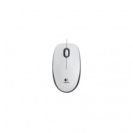 Logitech MOUSE USB OPTICAL M100/WHITE 910-006764