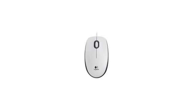 Logitech MOUSE USB OPTICAL M100/WHITE 910-006764