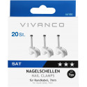 Vivanco cable clip 7mm 20pcs