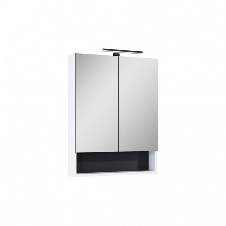 CAB peegel DECO 60 valge valgustusega