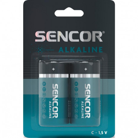 Batteries ALK SENCOR C mono, 2 pcs