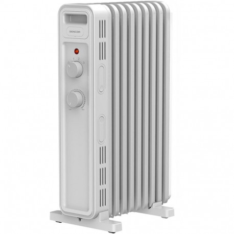 Õliradiaator Sencor SOH3409WH, valge