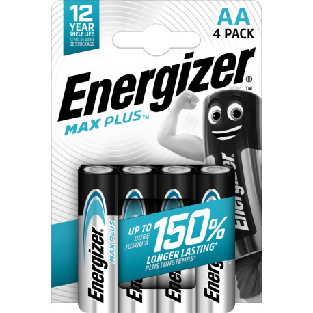 Energizer patarei Max Plus Alkaline AA CHP4
