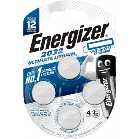 Energizer battery Ultimate Lithium CR2032 BP4