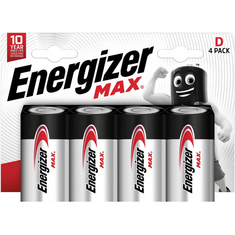 Energizer patarei Max Alkaline D CHP4