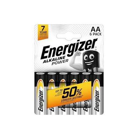 Energizer patarei Alkaline Power AA CHP6