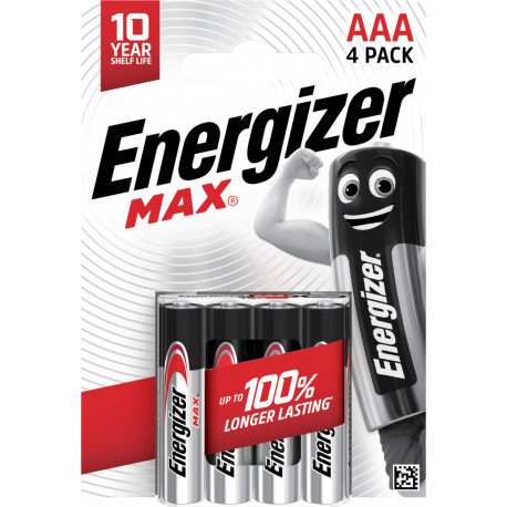 Energizer patarei Max Alkaline AAA CHP4
