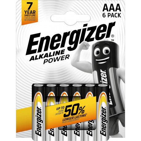 Energizer battery Alkaline Power AAA CHP6