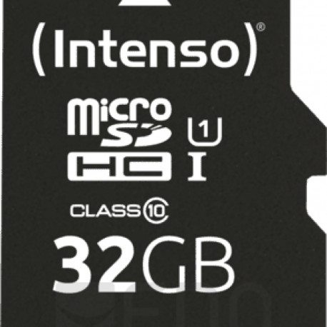 Intenso microSD-Card Class10 UHS-I 32GB Speicherkarte