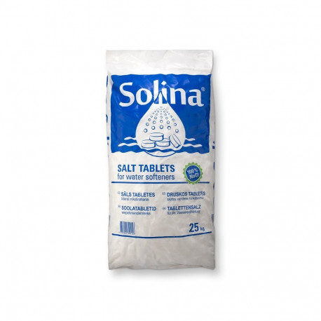 TABLET SALT SOLINA IN 25KG PP BAGS