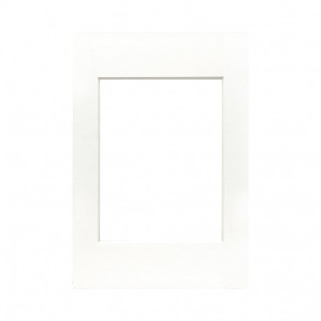 Focus Passepartout White w. white core 13x18/9x12