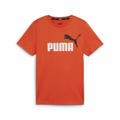 Laste Lühikeste varrukatega T-särk Puma Essentials+ 2 Col Logo - 7-8 aastat