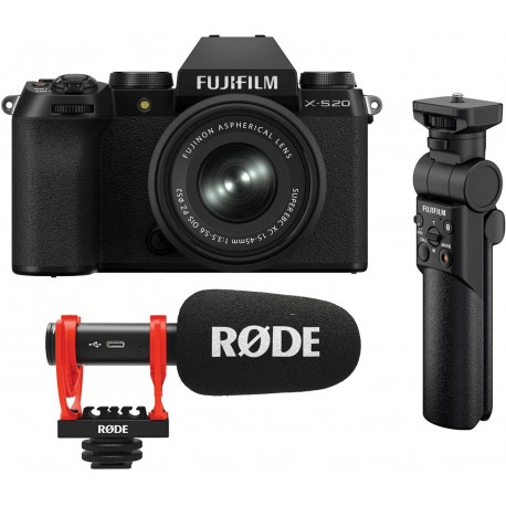 Fujifilm X-S20 + XC 15-45mm Vlogger Kit
