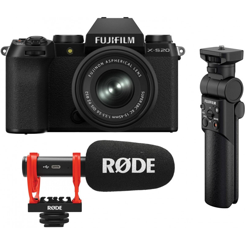 Fujifilm X-S20 + XC 15-45mm Vlogger Kit