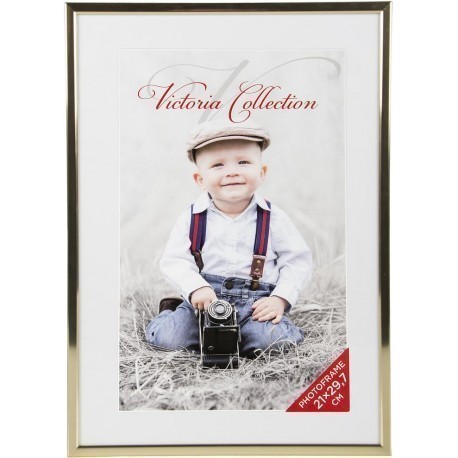 Photo frame Aluminium 21x30, yellow