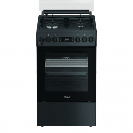 Whirlpool Cooker | W5G8LMSWTA | Hob type Gas | Oven type Electric | Anthracite | Width 50 cm | Depth