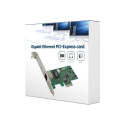 Gembird gigabit Ethernet PCI-Express kaart, Realtek kiibistik | NIC-GX1