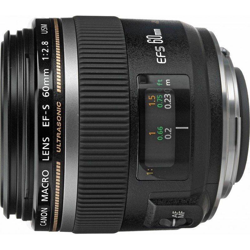 Canon EF-S 60mm f/2.8 Macro USM objektiiv