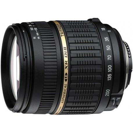 Tamron AF18-200mm F/3.5-6.3 XR shops LD aspherical (IF) macro. Model: A14E for CANON