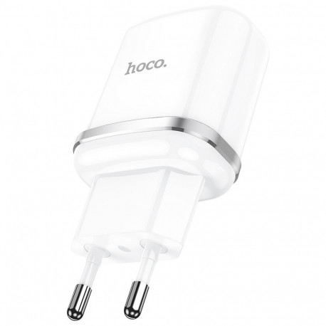 Phone charger Hoco USB A QC3.0 3A 18W N3 white