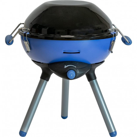 Party Grill 400 Caravan Connect Gaskocher (schwarz/blau, 30mbar, mit Wohnwagenanschluss, Modell 2023