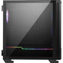 MSI MPG VELOX 100R Mid Tower Gaming Computer Case 'Black, 4x 120mm ARGB Fans, 1-6 ARGB Hub, ARGB lig