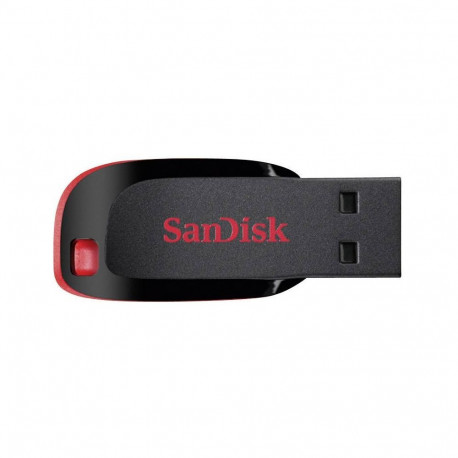 SanDisk Cruzer Blade USB mälupulk 32 GB USB Type-A 2.0 must, punane