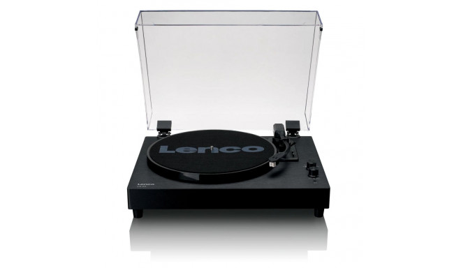 Lenco LS-60BK vinyylisoitin sisäänrakennetuilla kaiuttimilla, musta